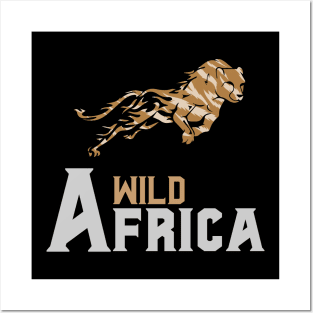 Cheetah Wild Africa Posters and Art